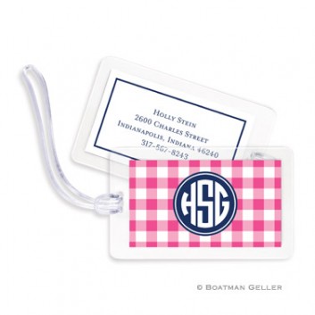 Luggage Tags - Classic Check