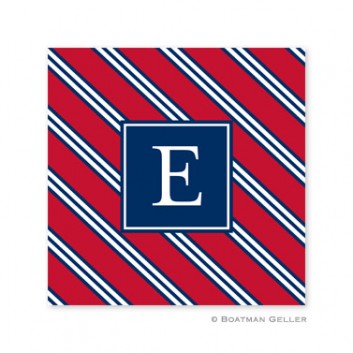 Coaster - Repp Tie Red & Navy