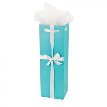 Wine Gift Bag-Tiffany style