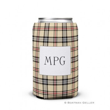 Koozie - Town Plaid