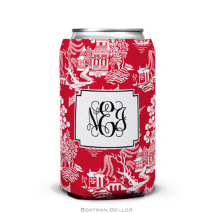 Koozie - Alex Houndstooth Red