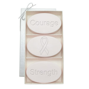 Signature Spa Satsuma Trio: Courage Strength Breast Cancer Awareness